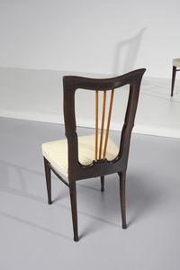 MANIFATTURA ITALIANA : Sei sedie  - Asta Asta 393 | DESIGN E ARTI DECORATIVE DEL NOVECENTO Online - Associazione Nazionale - Case d'Asta italiane
