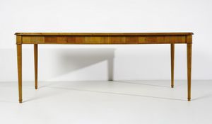 MANIFATTURA ITALIANA : Scrivania  - Asta Asta 393 | DESIGN E ARTI DECORATIVE DEL NOVECENTO Online - Associazione Nazionale - Case d'Asta italiane