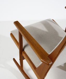 JENSEN GEORG : Rocking chair  - Asta Asta 393 | DESIGN E ARTI DECORATIVE DEL NOVECENTO Online - Associazione Nazionale - Case d'Asta italiane