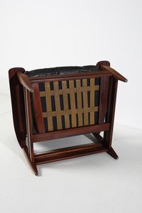 MANIFATTURA BRASILIANA : Poltrona  - Asta Asta 393 | DESIGN E ARTI DECORATIVE DEL NOVECENTO Online - Associazione Nazionale - Case d'Asta italiane