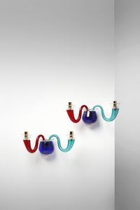 PONTI GIO (1891 - 1979) - Coppia applique 99.81 per Venini