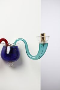 PONTI GIO (1891 - 1979) : Coppia applique 99.81 per Venini  - Asta Asta 393 | DESIGN E ARTI DECORATIVE DEL NOVECENTO Online - Associazione Nazionale - Case d'Asta italiane