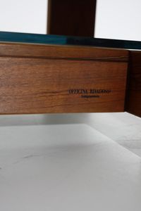 OFFICINA RIVADOSSI : Tavolino da salotto  - Asta Asta 393 | DESIGN E ARTI DECORATIVE DEL NOVECENTO Online - Associazione Nazionale - Case d'Asta italiane