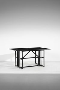 PIERO PALANGE & WERTHER TOFFOLONI : Tavolo consolle apribile per Gervasoni  - Asta Asta 393 | DESIGN E ARTI DECORATIVE DEL NOVECENTO Online - Associazione Nazionale - Case d'Asta italiane