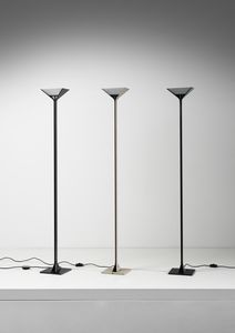 SCARPA AFRA (1937 -2011) & TOBIA (n. 1935) - Tre lampade da terra Papillona per Flos