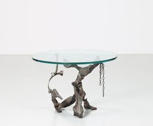MARSURA SALVINO (n. 1938) - attribuito. Tavolino da salotto