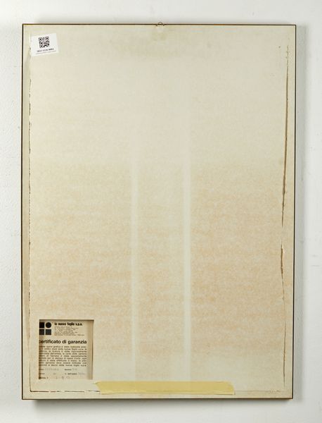 CONSAGRA PIETRO (1920 - 2005) : Senza titolo.  - Asta Asta 394 | ARTE MODERNA E CONTEMPORANEA Virtuale - Associazione Nazionale - Case d'Asta italiane