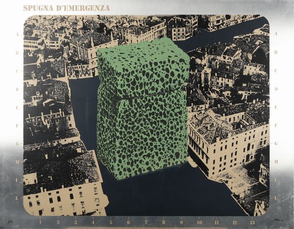 PLESSI FABRIZIO (n. 1940) : Spugna d'emergenza- Venezia.  - Asta Asta 394 | ARTE MODERNA E CONTEMPORANEA Virtuale - Associazione Nazionale - Case d'Asta italiane