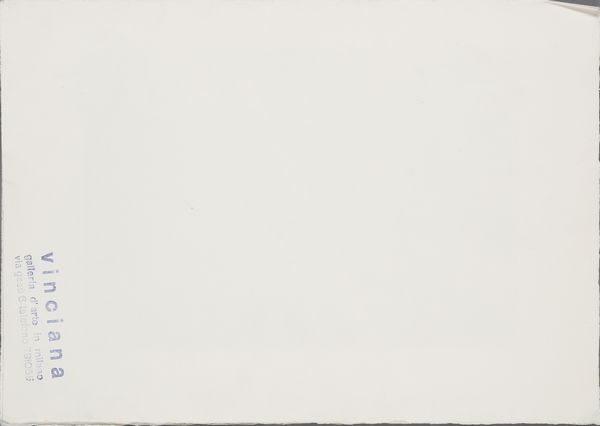 RAMELLA GIORGIO (n. 1939) : Senza titolo.  - Asta Asta 394 | ARTE MODERNA E CONTEMPORANEA Virtuale - Associazione Nazionale - Case d'Asta italiane