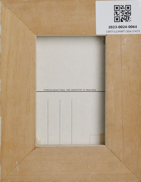 BIASI ALBERTO (n. 1937) : Ottico-cinetico.  - Asta Asta 394 | ARTE MODERNA E CONTEMPORANEA Virtuale - Associazione Nazionale - Case d'Asta italiane