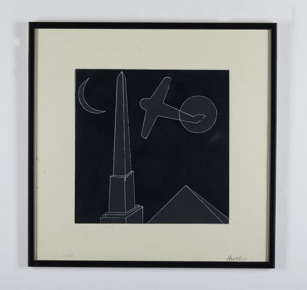 ANGELI FRANCO (1935 - 1988) : Notturno romano.  - Asta Asta 394 | ARTE MODERNA E CONTEMPORANEA Virtuale - Associazione Nazionale - Case d'Asta italiane