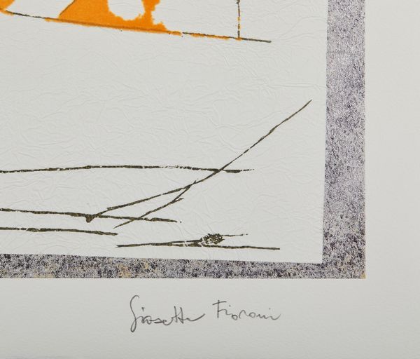 FIORONI GIOSETTA (n. 1932) : Senza titolo.  - Asta Asta 394 | ARTE MODERNA E CONTEMPORANEA Virtuale - Associazione Nazionale - Case d'Asta italiane