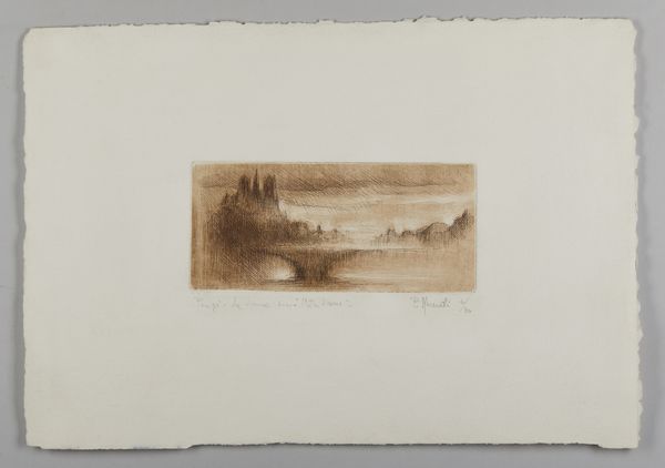 MERENDI PATRIZIA (n. 1954) : Parigi - La Senna verso Notre Dame.  - Asta Asta 394 | ARTE MODERNA E CONTEMPORANEA Virtuale - Associazione Nazionale - Case d'Asta italiane