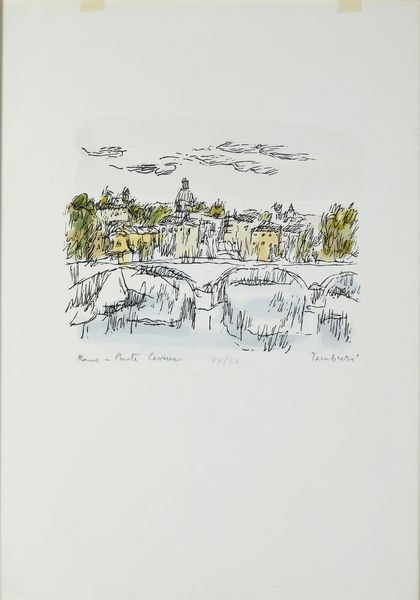 TAMBURI ORFEO (1910 - 1994) : Lotto composto da n.2 fogli. Senza titolo.  - Asta Asta 394 | ARTE MODERNA E CONTEMPORANEA Virtuale - Associazione Nazionale - Case d'Asta italiane