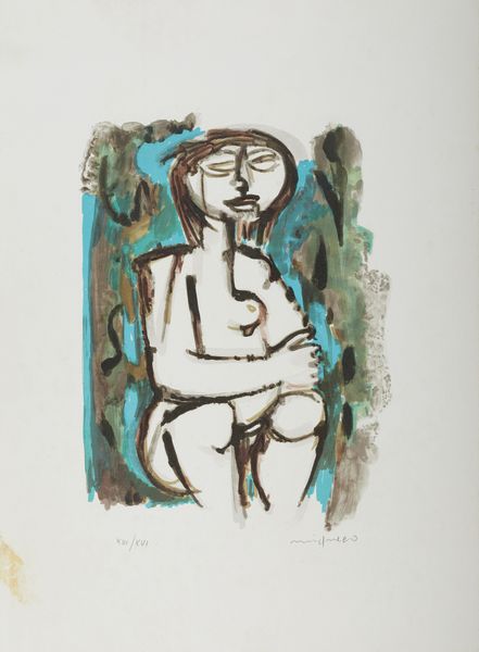 MIGNECO GIUSEPPE (1908 - 1997) : Senza titolo.  - Asta Asta 394 | ARTE MODERNA E CONTEMPORANEA Virtuale - Associazione Nazionale - Case d'Asta italiane