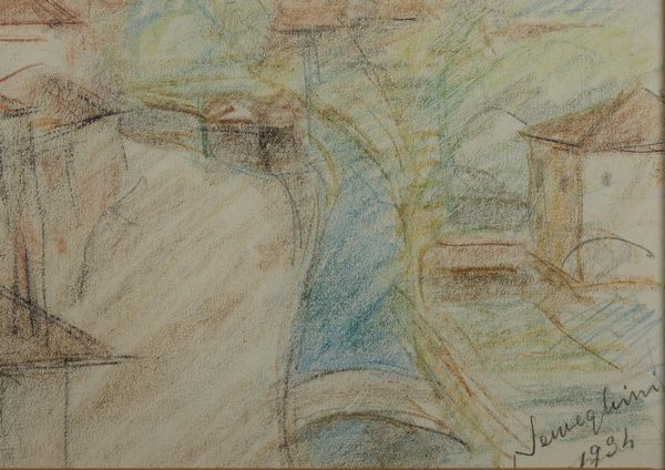 SEMEGHINI PIO (1878 - 1964) : Senza titolo.  - Asta Asta 394 | ARTE MODERNA E CONTEMPORANEA Virtuale - Associazione Nazionale - Case d'Asta italiane