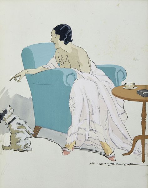 DUDOVICH MARCELLO (1878 - 1962) : Donna.  - Asta Asta 394 | ARTE MODERNA E CONTEMPORANEA Virtuale - Associazione Nazionale - Case d'Asta italiane