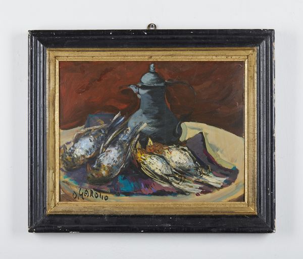 GAROSIO OTTORINO (1904 - 1980) : Senza titolo.  - Asta Asta 394 | ARTE MODERNA E CONTEMPORANEA Virtuale - Associazione Nazionale - Case d'Asta italiane