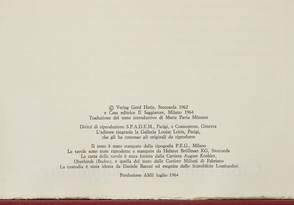 PICASSO PABLO (1881 - 1973) : Incisioni su Linoleum di Picasso.  - Asta Asta 394 | ARTE MODERNA E CONTEMPORANEA Virtuale - Associazione Nazionale - Case d'Asta italiane