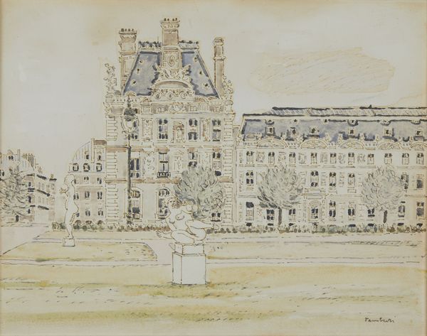 TAMBURI ORFEO (1910 - 1994) : Palazzo antico.  - Asta Asta 394 | ARTE MODERNA E CONTEMPORANEA Virtuale - Associazione Nazionale - Case d'Asta italiane