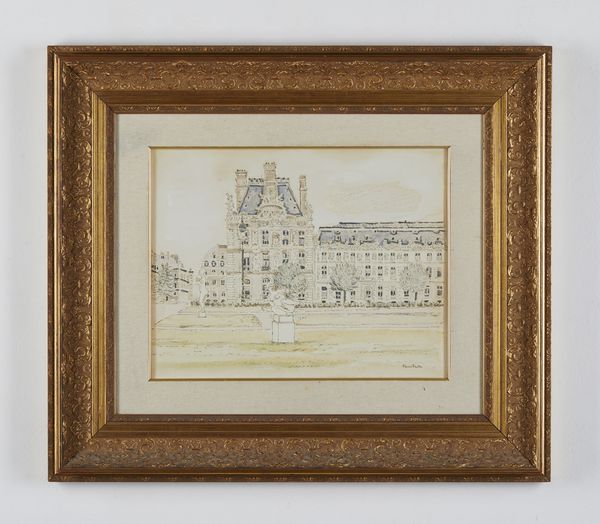 TAMBURI ORFEO (1910 - 1994) : Palazzo antico.  - Asta Asta 394 | ARTE MODERNA E CONTEMPORANEA Virtuale - Associazione Nazionale - Case d'Asta italiane