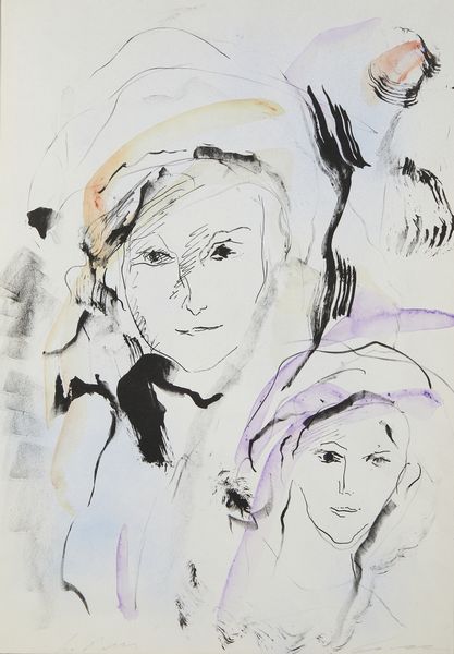 TRECCANI ERNESTO (1920 - 2009) : Volti.  - Asta Asta 394 | ARTE MODERNA E CONTEMPORANEA Virtuale - Associazione Nazionale - Case d'Asta italiane