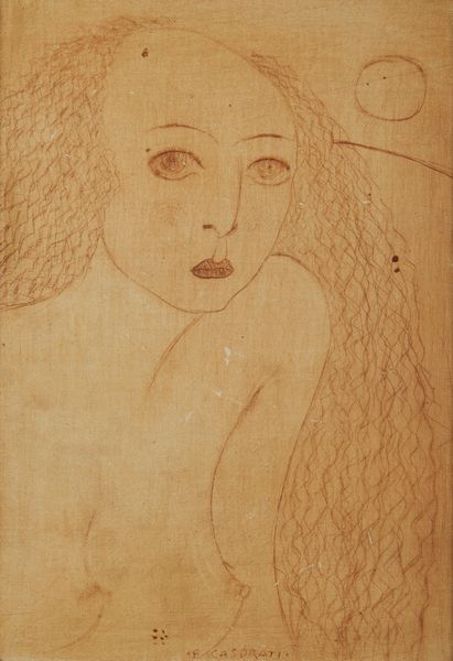 CASORATI FELICE (1883 - 1963) : Donna.  - Asta Asta 394 | ARTE MODERNA E CONTEMPORANEA Virtuale - Associazione Nazionale - Case d'Asta italiane