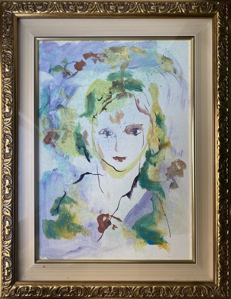 TRECCANI ERNESTO (1920 - 2009) : Figura tra i fiori.  - Asta Asta 394 | ARTE MODERNA E CONTEMPORANEA Virtuale - Associazione Nazionale - Case d'Asta italiane