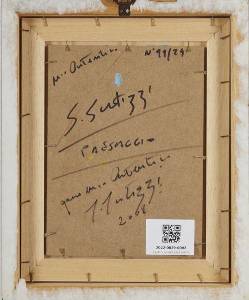 SCATIZZI SERGIO (1918 - 2009) : Paesaggio.  - Asta Asta 394 | ARTE MODERNA E CONTEMPORANEA Virtuale - Associazione Nazionale - Case d'Asta italiane