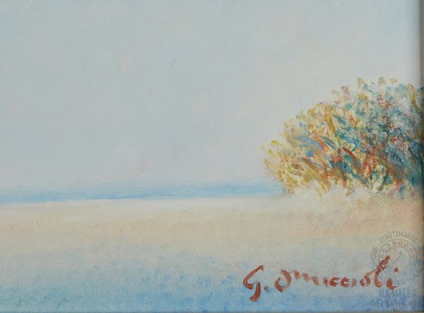 OMICCIOLI  GIOVANNI (1901 - 1975) : Capanna e barca tra i cespugli.  - Asta Asta 394 | ARTE MODERNA E CONTEMPORANEA Virtuale - Associazione Nazionale - Case d'Asta italiane