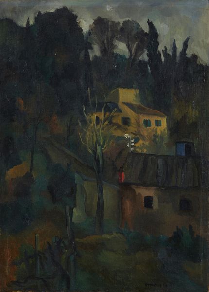 OMICCIOLI  GIOVANNI (1901 - 1975) : Villa Strohl Fern.  - Asta Asta 394 | ARTE MODERNA E CONTEMPORANEA Virtuale - Associazione Nazionale - Case d'Asta italiane