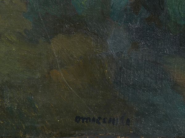 OMICCIOLI  GIOVANNI (1901 - 1975) : Villa Strohl Fern.  - Asta Asta 394 | ARTE MODERNA E CONTEMPORANEA Virtuale - Associazione Nazionale - Case d'Asta italiane