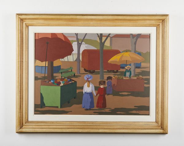 MASI ROBERTO (1940 - 2011) : Un giorno al mercato.  - Asta Asta 394 | ARTE MODERNA E CONTEMPORANEA Virtuale - Associazione Nazionale - Case d'Asta italiane