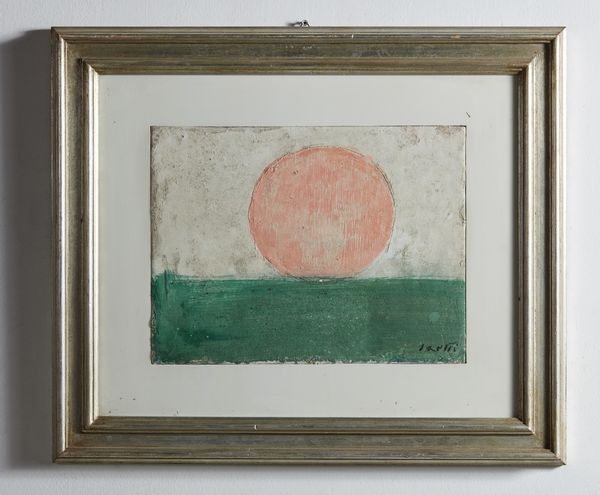 SAETTI BRUNO (1902 - 1984) : Paesaggio con sole (bozzetto).  - Asta Asta 394 | ARTE MODERNA E CONTEMPORANEA Virtuale - Associazione Nazionale - Case d'Asta italiane