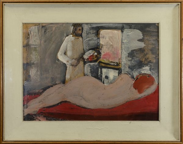 TABUSSO FRANCESCO (1930 - 2012) : Modella.  - Asta Asta 394 | ARTE MODERNA E CONTEMPORANEA Virtuale - Associazione Nazionale - Case d'Asta italiane