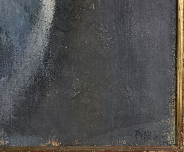 PINI GIULIANO  (1935 - 2017) : Ritratto di Silvano Guarducci.  - Asta Asta 394 | ARTE MODERNA E CONTEMPORANEA Virtuale - Associazione Nazionale - Case d'Asta italiane