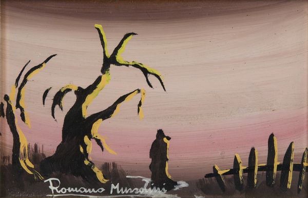 MUSSOLINI ROMANO (1927 - 2008) : Solitudine.  - Asta Asta 394 | ARTE MODERNA E CONTEMPORANEA Virtuale - Associazione Nazionale - Case d'Asta italiane