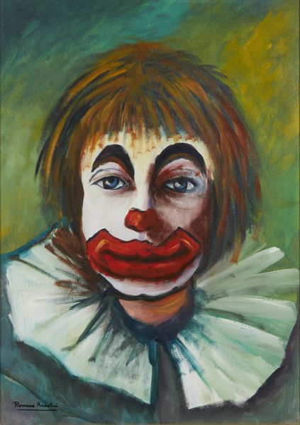 MUSSOLINI ROMANO (1927 - 2008) : Pagliaccio.  - Asta Asta 394 | ARTE MODERNA E CONTEMPORANEA Virtuale - Associazione Nazionale - Case d'Asta italiane