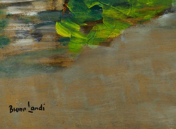 LANDI BRUNO (n. 1941) : Sacro Cuore di Montmartre.  - Asta Asta 394 | ARTE MODERNA E CONTEMPORANEA Virtuale - Associazione Nazionale - Case d'Asta italiane