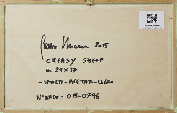 NUCARA RENZO (n. 1955) : Creasy Sheep.  - Asta Asta 394 | ARTE MODERNA E CONTEMPORANEA Virtuale - Associazione Nazionale - Case d'Asta italiane