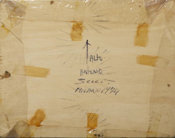 SECCI ANTONIO (n. 1944) : Senza titolo.  - Asta Asta 394 | ARTE MODERNA E CONTEMPORANEA Virtuale - Associazione Nazionale - Case d'Asta italiane