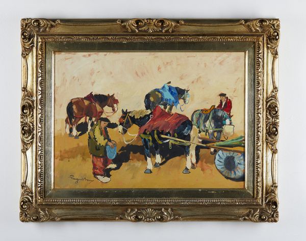 RAGNI BASSO (1921 - 1979) : Senza titolo.  - Asta Asta 394 | ARTE MODERNA E CONTEMPORANEA Virtuale - Associazione Nazionale - Case d'Asta italiane