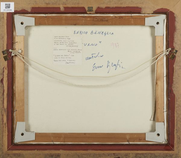 BENAGLIA ENRICO (n. 1938) : Notte nel giardino.  - Asta Asta 394 | ARTE MODERNA E CONTEMPORANEA Virtuale - Associazione Nazionale - Case d'Asta italiane