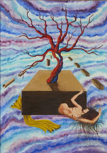 VAN ROY DAL� JOSEPH (n. 1940) : Ciclo vitale.  - Asta Asta 394 | ARTE MODERNA E CONTEMPORANEA Virtuale - Associazione Nazionale - Case d'Asta italiane