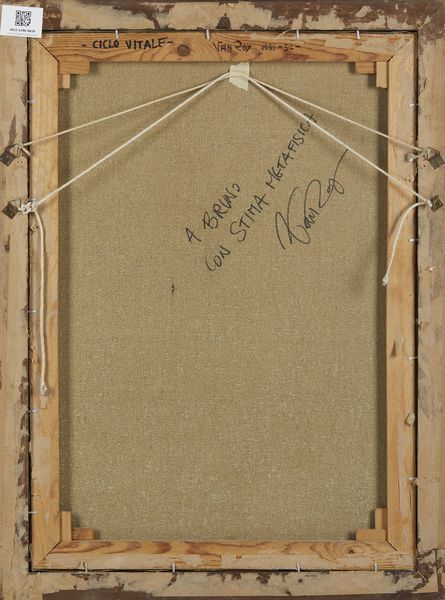 VAN ROY DAL� JOSEPH (n. 1940) : Ciclo vitale.  - Asta Asta 394 | ARTE MODERNA E CONTEMPORANEA Virtuale - Associazione Nazionale - Case d'Asta italiane