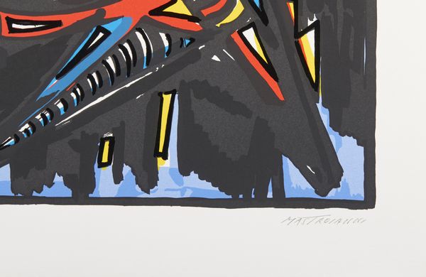 MASTROIANNI UMBERTO (1910 - 1998) : Composizione e Lara.  - Asta Asta 394 | ARTE MODERNA E CONTEMPORANEA Virtuale - Associazione Nazionale - Case d'Asta italiane