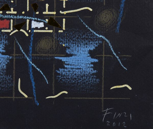 FINZI ENNIO (n. 1931) : Lo sguardo indiscreto.  - Asta Asta 394 | ARTE MODERNA E CONTEMPORANEA Virtuale - Associazione Nazionale - Case d'Asta italiane