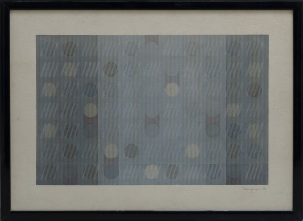 NANGERONI CARLO (n. 1922) : Senza titolo.  - Asta Asta 394 | ARTE MODERNA E CONTEMPORANEA Virtuale - Associazione Nazionale - Case d'Asta italiane