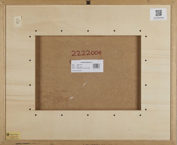 BERALDO FRANCO (n. 1944) : Composizione.  - Asta Asta 394 | ARTE MODERNA E CONTEMPORANEA Virtuale - Associazione Nazionale - Case d'Asta italiane