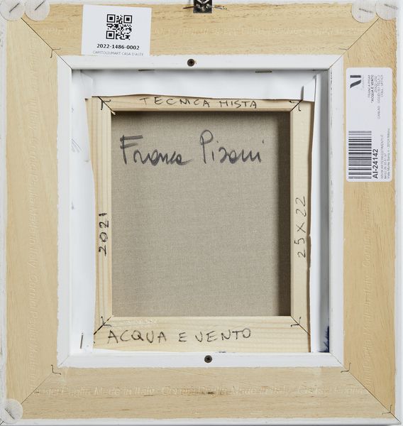 PISANI FRANCA (n. 1956) : Acqua e vento.  - Asta Asta 394 | ARTE MODERNA E CONTEMPORANEA Virtuale - Associazione Nazionale - Case d'Asta italiane